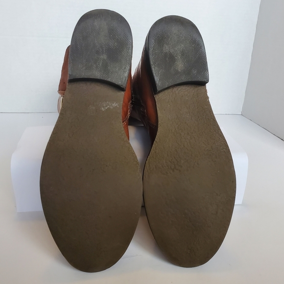 Steve Madden Avilla Brown Leather Riding Boots - Picture 15 of 15